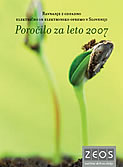 Letno poročilo ZEOS za 2007