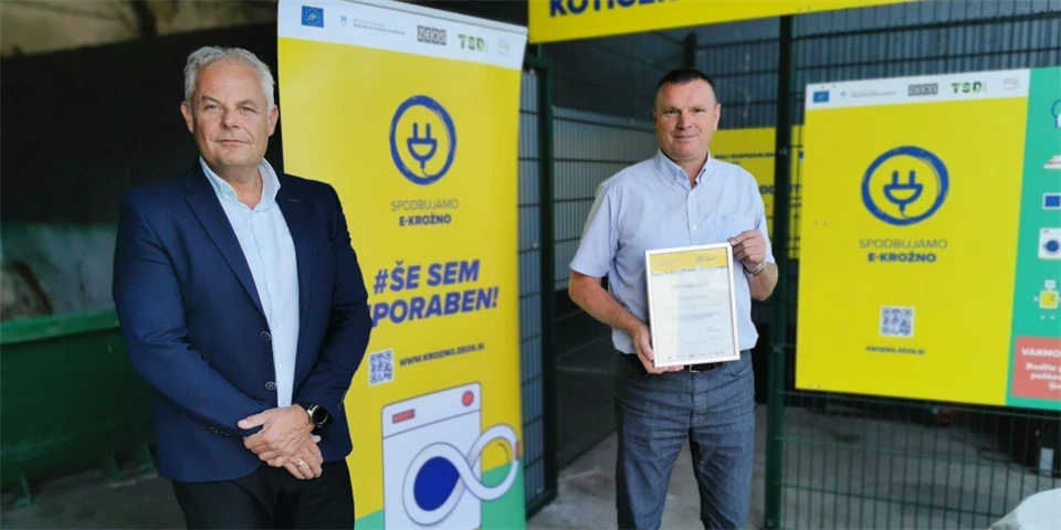 Kotiček za oddajo še delujočih aparatov na ZC Šmartno pri Litiji