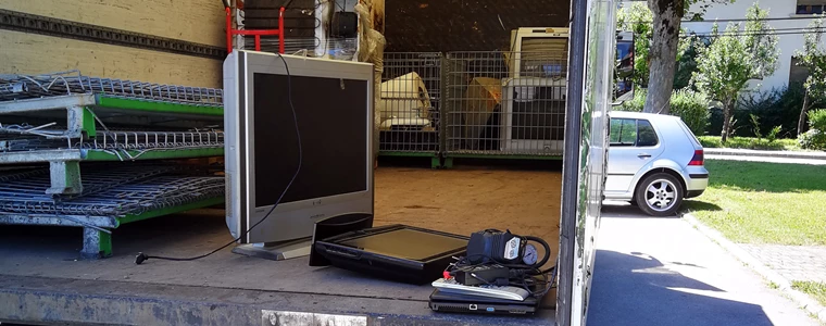 Akcija zbiranja starih aparatov in drugih nevarnih odpadkov v Ribnici