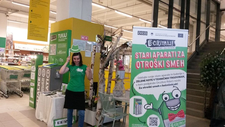 Nadaljujemo z E-cikliranjem v Merkurju, tokrat obiskali Celje (Hudinja)