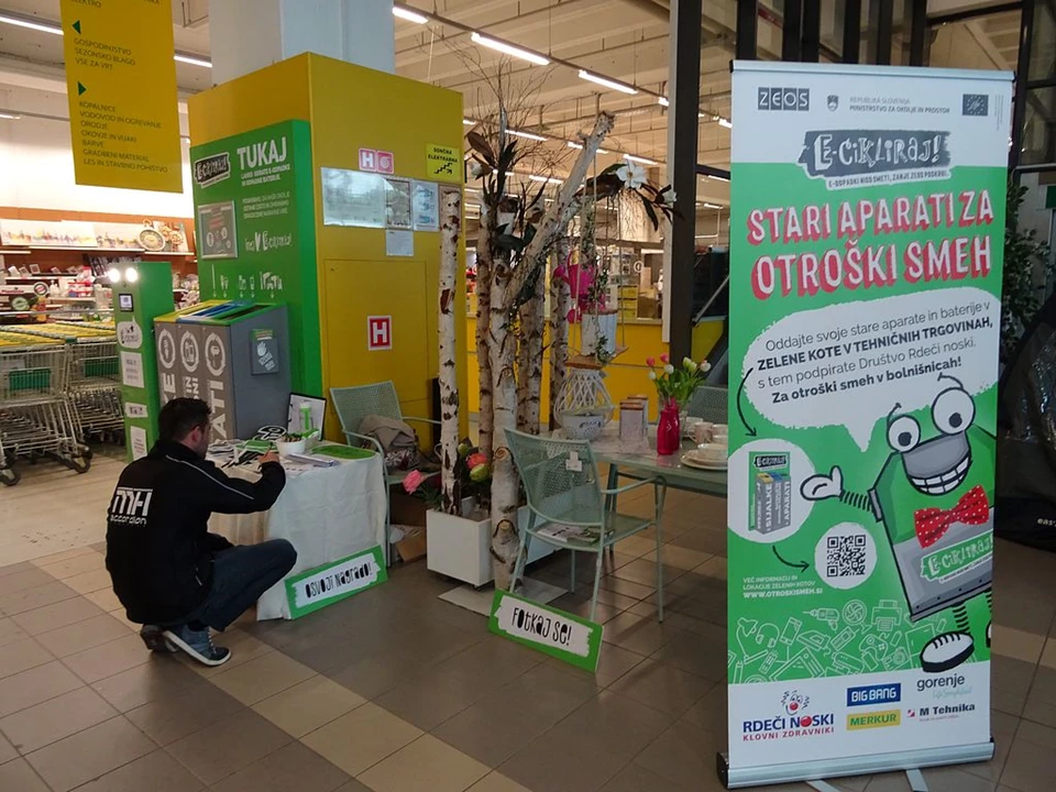 Nadaljujemo z E-cikliranjem v Merkurju, tokrat obiskali Celje (Hudinja)