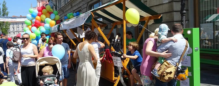 E-ciklirali smo na Znanstivalu
