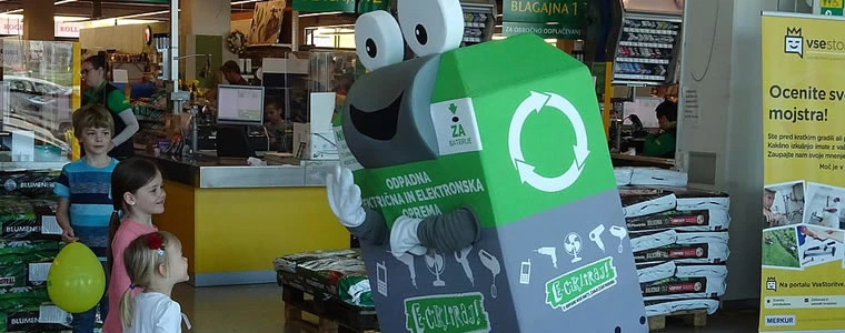 V kranjskem Merkurju smo E-ciklirali