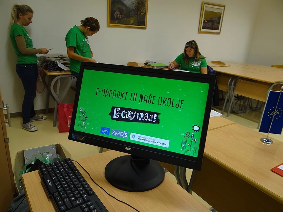 Dijaki Gimnazije Slovenske Konjice so E-ciklirali